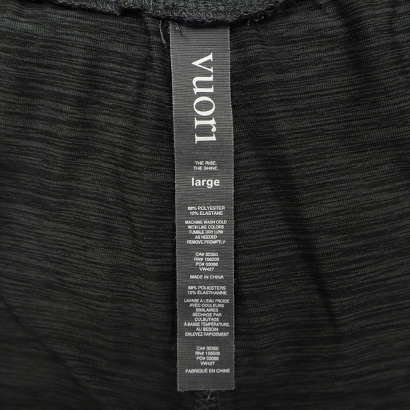 Vuori Women's Lux Harem VW427 Athleisure Casual Pants Grey Sz L - Picture 6 of 8